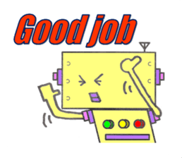 Let's talk a robo sticker #1517613