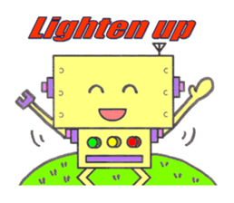 Let's talk a robo sticker #1517615