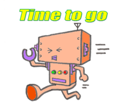 Let's talk a robo sticker #1517623