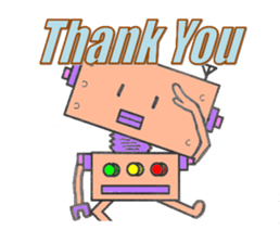 Let's talk a robo sticker #1517626