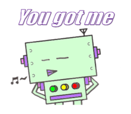 Let's talk a robo sticker #1517631