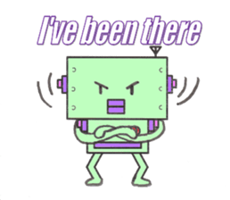 Let's talk a robo sticker #1517634