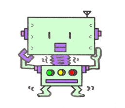 Let's talk a robo sticker #1517637