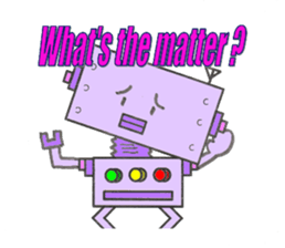 Let's talk a robo sticker #1517638