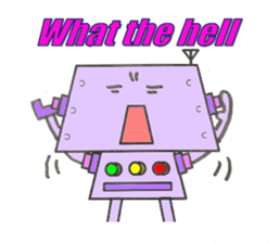 Let's talk a robo sticker #1517641
