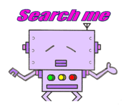 Let's talk a robo sticker #1517642