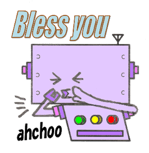 Let's talk a robo sticker #1517643