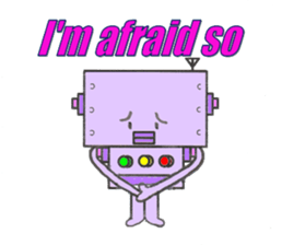 Let's talk a robo sticker #1517644