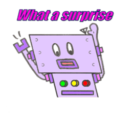 Let's talk a robo sticker #1517646