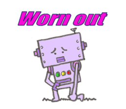 Let's talk a robo sticker #1517647