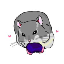 LOVE Hamster sticker #1517842