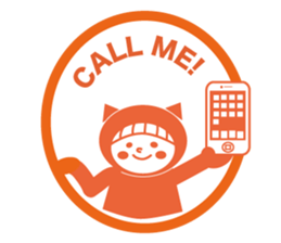 Like a stamp Sticker  Miss kigurumi sticker #1517851