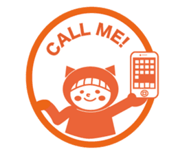 Like a stamp Sticker Miss kigurumi sticker #1517851