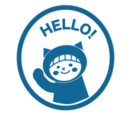 Like a stamp Sticker  Miss kigurumi sticker #1517852