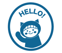 Like a stamp Sticker Miss kigurumi sticker #1517852