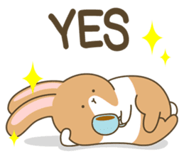 Mokatokki Coffee Rabbit 2 sticker #1518016