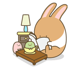 Mokatokki Coffee Rabbit 2 sticker #1518019