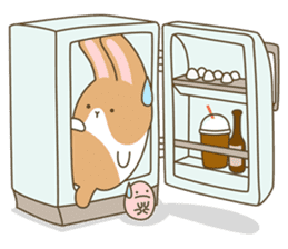 Mokatokki Coffee Rabbit 2 sticker #1518047