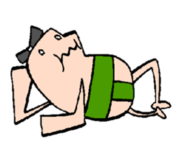 Sumo wrestling sticker #1518183