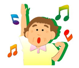 Fine lovely old men sticker #1518529