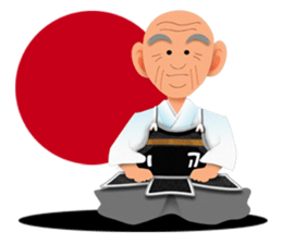 Fine lovely old men sticker #1518532