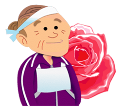 Fine lovely old men sticker #1518541