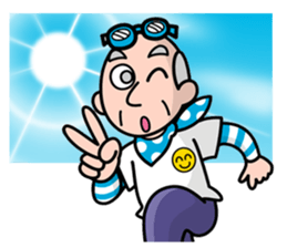 Fine lovely old men sticker #1518546