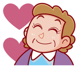 Fine lovely old men sticker #1518547