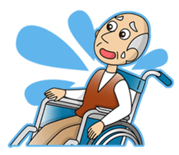 Fine lovely old men sticker #1518560