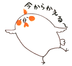 Homing pigeons [Kokko] sticker #1518581