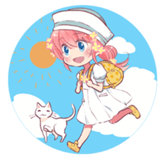 Corone and cat sticker #1518750