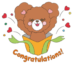 * Chocolate Bear * sticker #1518770