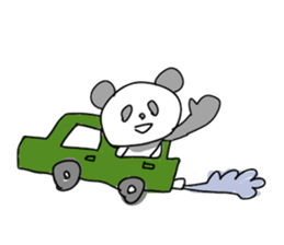 funny panda citizens sticker #1519127