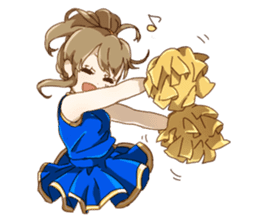 Cheerleader's every day life sticker #1519299