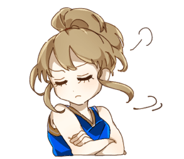 Cheerleader's every day life sticker #1519304