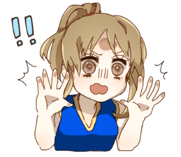 Cheerleader's every day life sticker #1519320