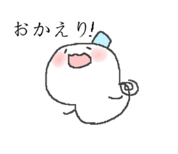 White snowman sticker #1519375