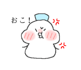 White snowman sticker #1519384