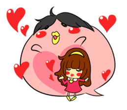 Guardian spirits Kyupi Kyupi English ver sticker #1519572