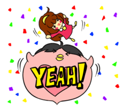 Guardian spirits Kyupi Kyupi English ver sticker #1519578