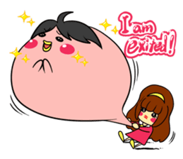 Guardian spirits Kyupi Kyupi English ver sticker #1519581