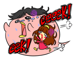 Guardian spirits Kyupi Kyupi English ver sticker #1519584