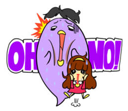 Guardian spirits Kyupi Kyupi English ver sticker #1519587