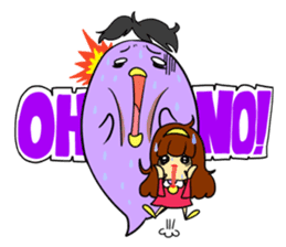 Guardian spirits Kyupi Kyupi English ver sticker #1519587