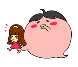 Guardian spirits Kyupi Kyupi English ver sticker #1519592