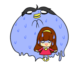 Guardian spirits Kyupi Kyupi English ver sticker #1519595