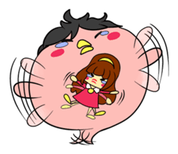 Guardian spirits Kyupi Kyupi English ver sticker #1519596