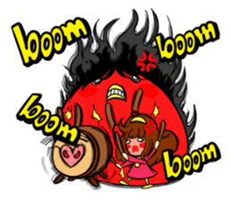 Guardian spirits Kyupi Kyupi English ver sticker #1519599