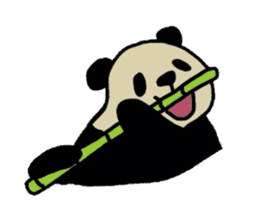 Melancholy  Panda sticker #1519609