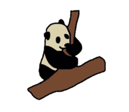 Melancholy  Panda sticker #1519615